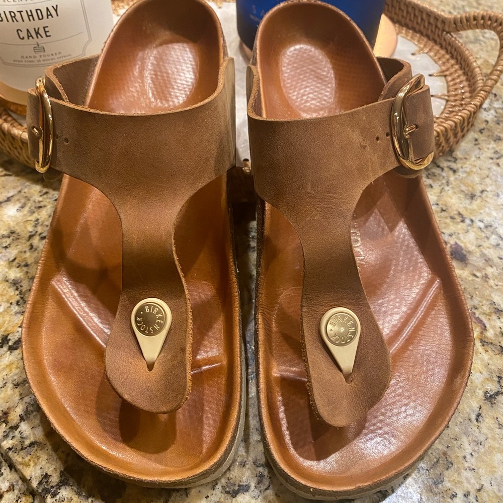 Birkenstock - Gizeh Big Buckle Oiled Leather